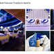 You’ll spend your romantic evening with the Stanley Cup here, with a bed for some reason.